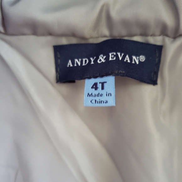 Andy & Evan Raincoat + Jacket "4T" - Picture 9 of 10